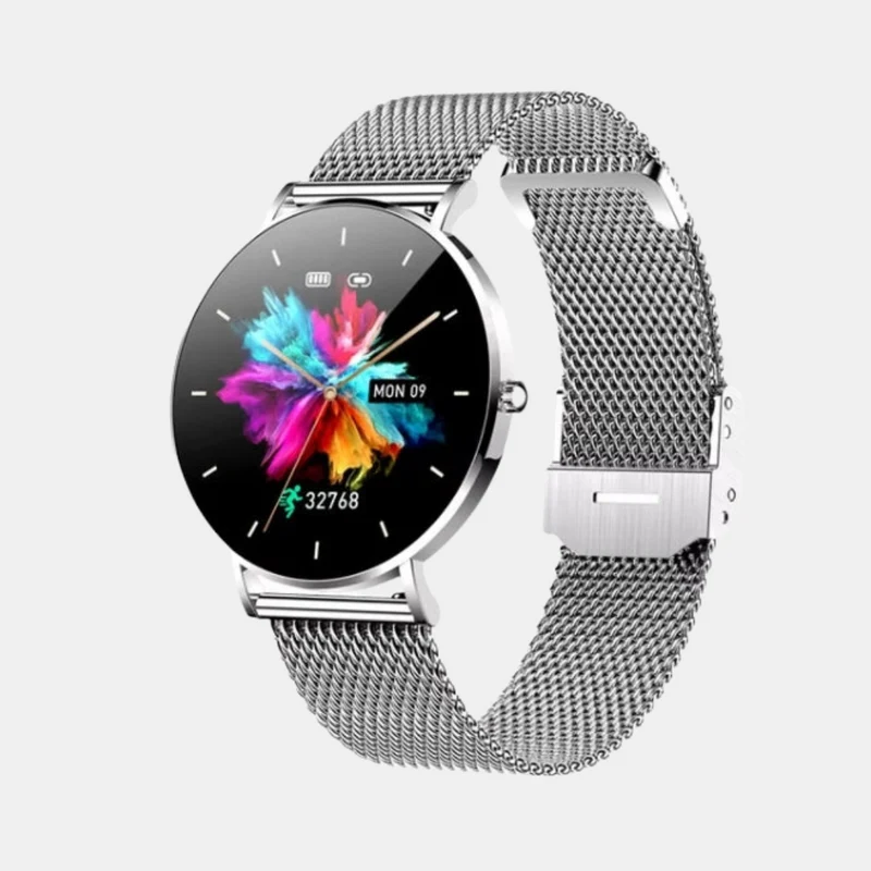 Ultra-tyndt Smartwatch til Kvinder – Stilfuld & Sundhedsfokuseret