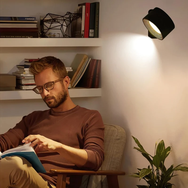 Fleksibel LED-bordlampe med dæmpbar touch til kontoret
