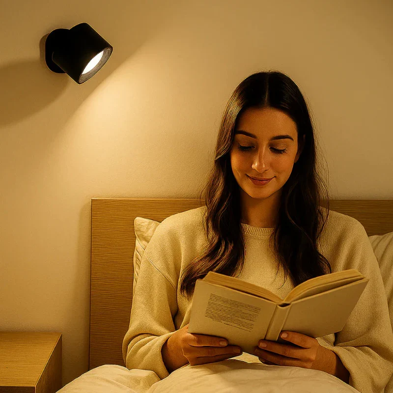 Fleksibel LED-bordlampe med dæmpbar touch til kontoret