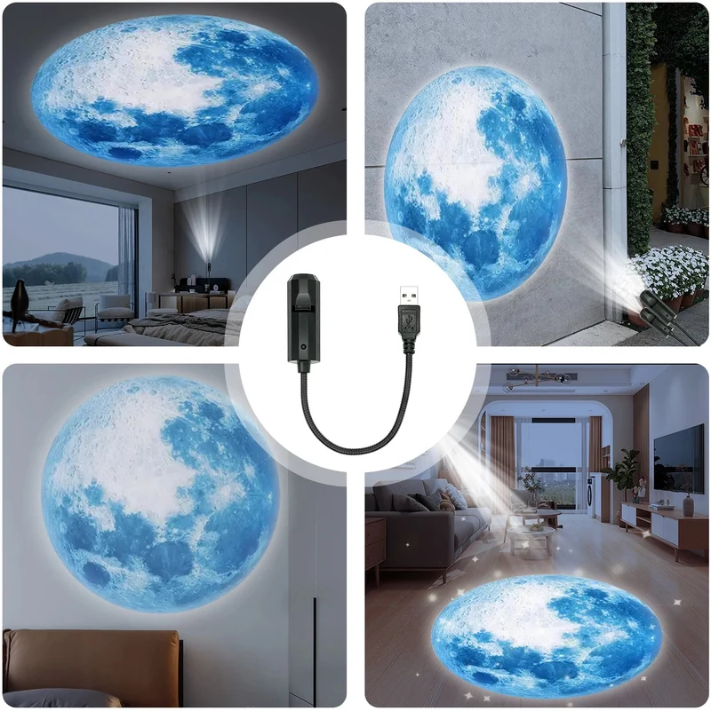 Beroligende Planetlampe - Stemningsfuldt LED-Natlys