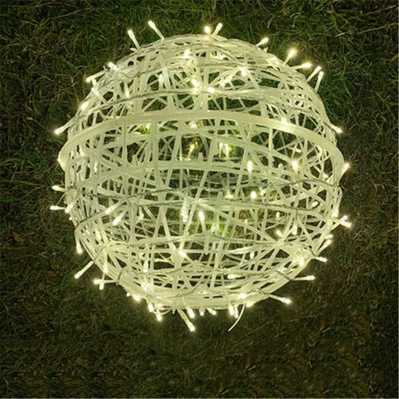 LED Rattan Lyskæde Udendørs | Skab Magisk Atmosfære