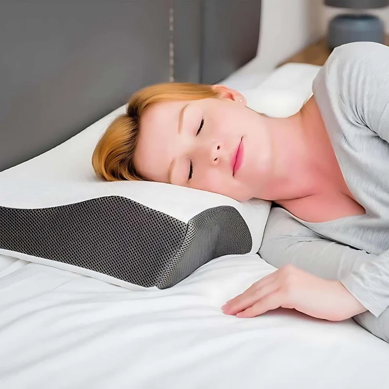 Ergonomisk Nakkepude med Memory Foam for Bedre Søvn