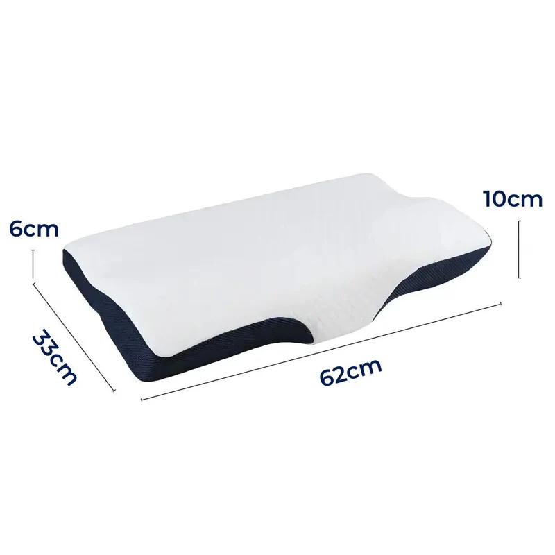 Ergonomisk Nakkepude med Memory Foam for Bedre Søvn