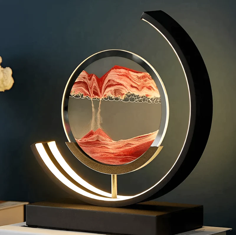Sand Glow Bordlampe | Justerbar lys med app og fjernbetjening