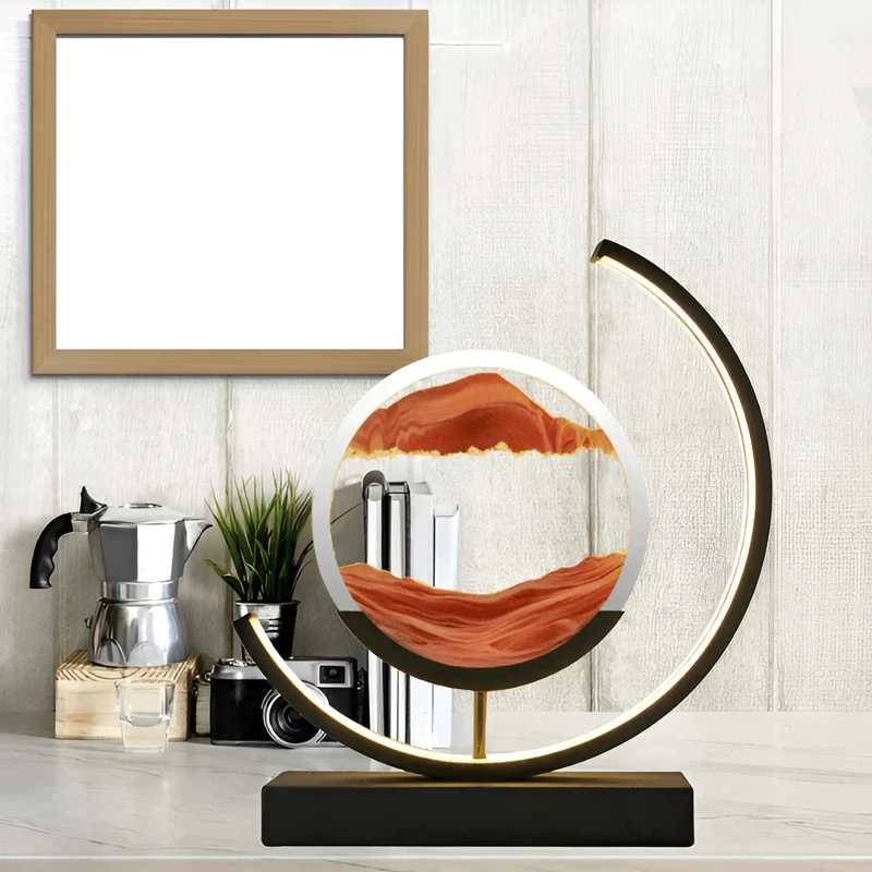 Sand Glow Bordlampe | Justerbar lys med app og fjernbetjening