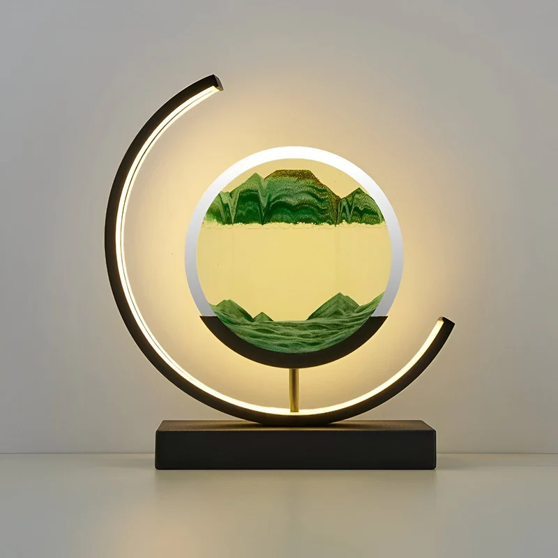 Sand Glow Bordlampe | Justerbar lys med app og fjernbetjening