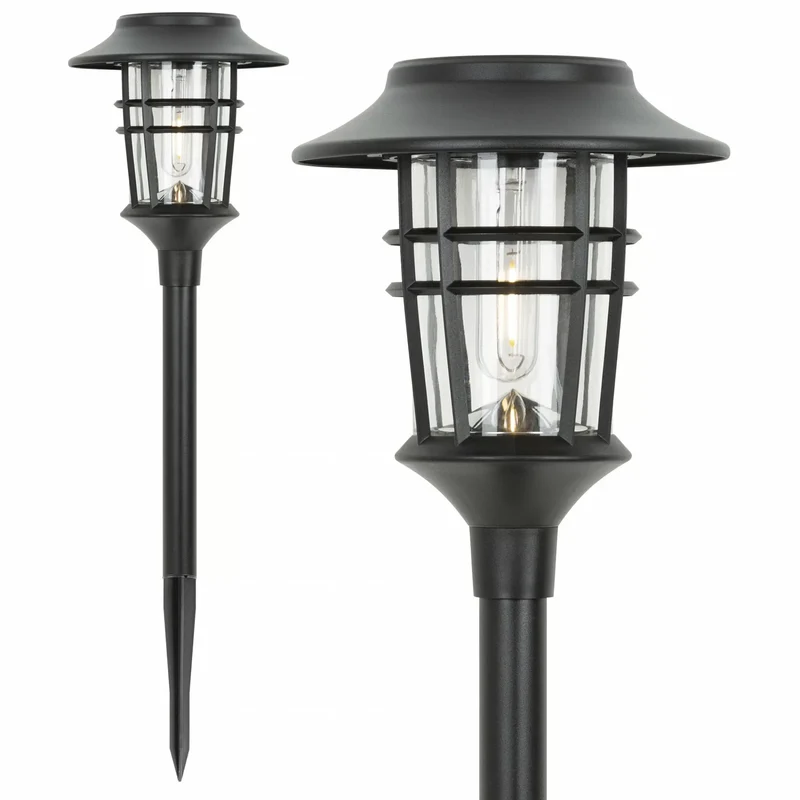 Solcelle Fakler: Energibesparende LED Havelamper, 6 stk.