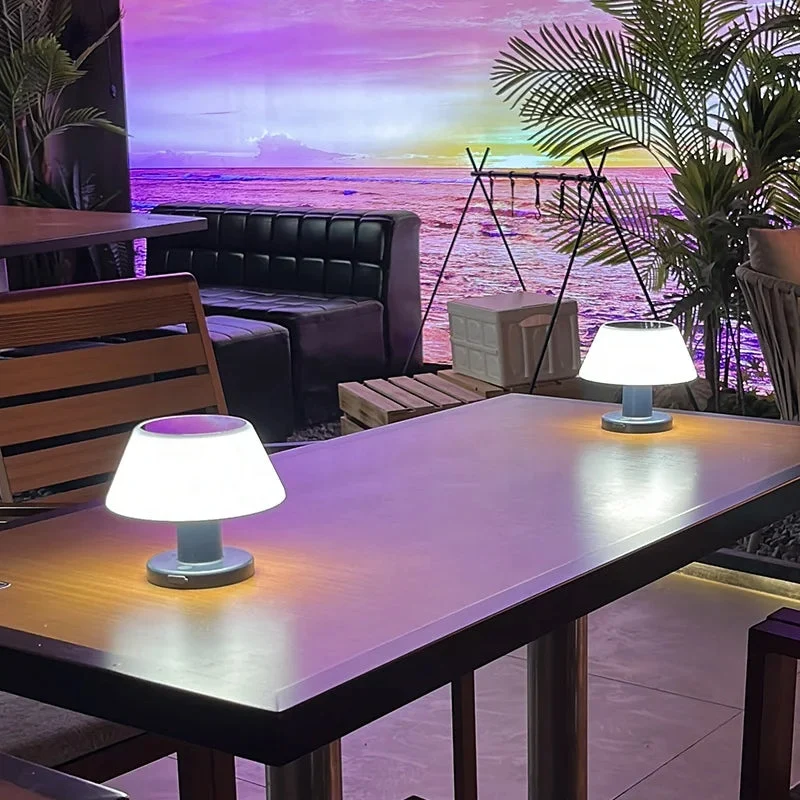 Trådløs Solcellelampe | Stilfuld LED Bordbelysning