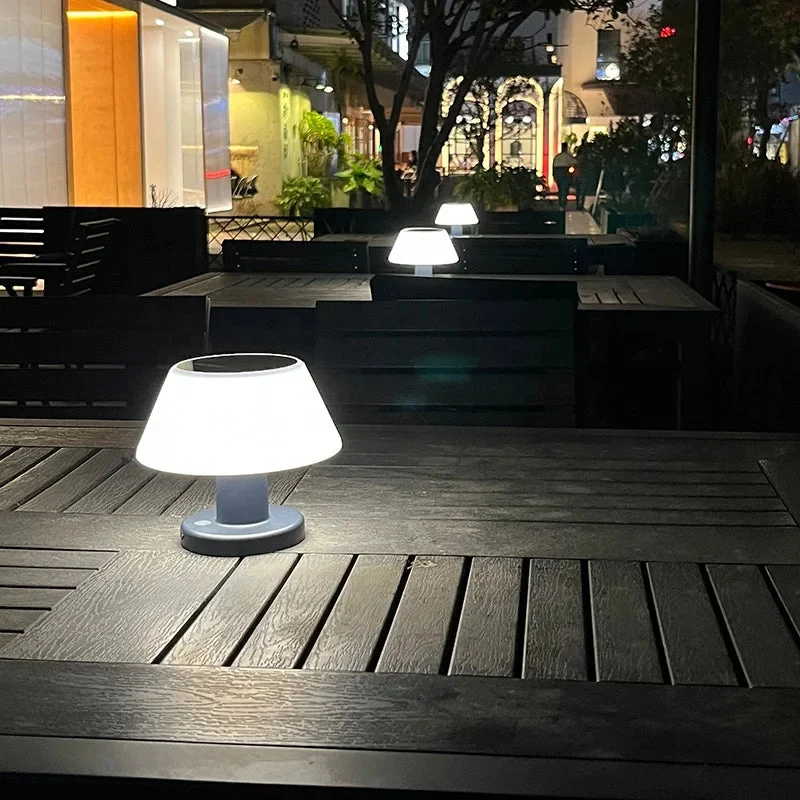 Trådløs Solcellelampe | Stilfuld LED Bordbelysning