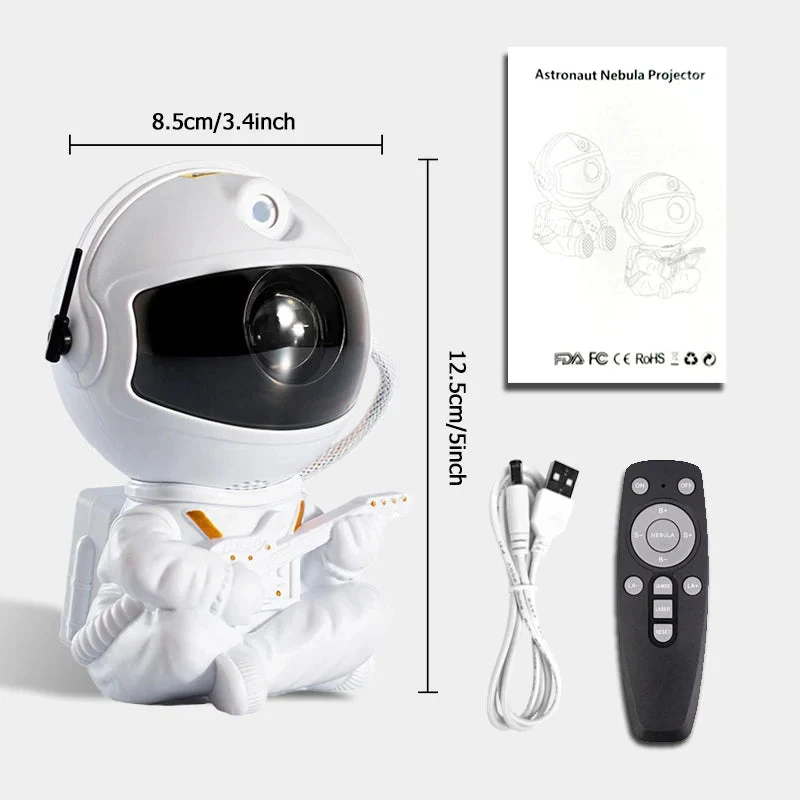Astronaut Stjerneprojektor med 360° Justerbar Vinkel