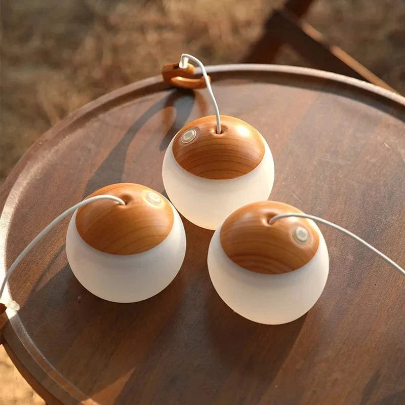 Vandtæt LED Campinglanterne med USB-opladning