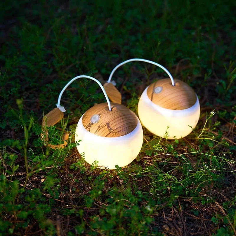 Vandtæt LED Campinglanterne med USB-opladning