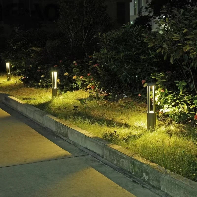 Energieeffektiv LED-havelampe i vejrbestandigt aluminium