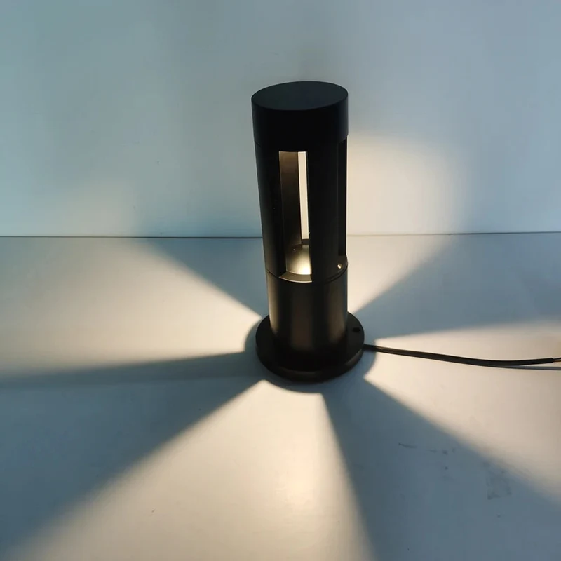 Energieeffektiv LED-havelampe i vejrbestandigt aluminium