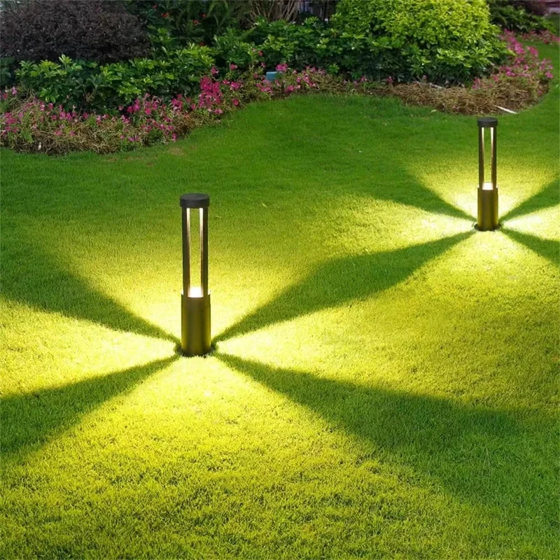 Energieeffektiv LED-havelampe i vejrbestandigt aluminium