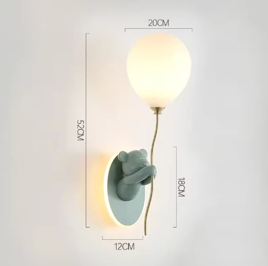 Unik Ballon Væglampe – Skab Hygge i Dit Hjem