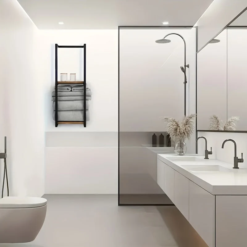 Vandtæt Håndklædeholder med Pladsbesparende Design
