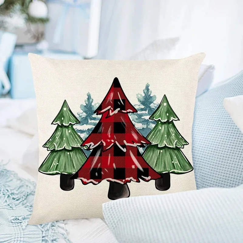 Juletræsbetræk Rød 45x45 cm - Skab Festlig Hygge
