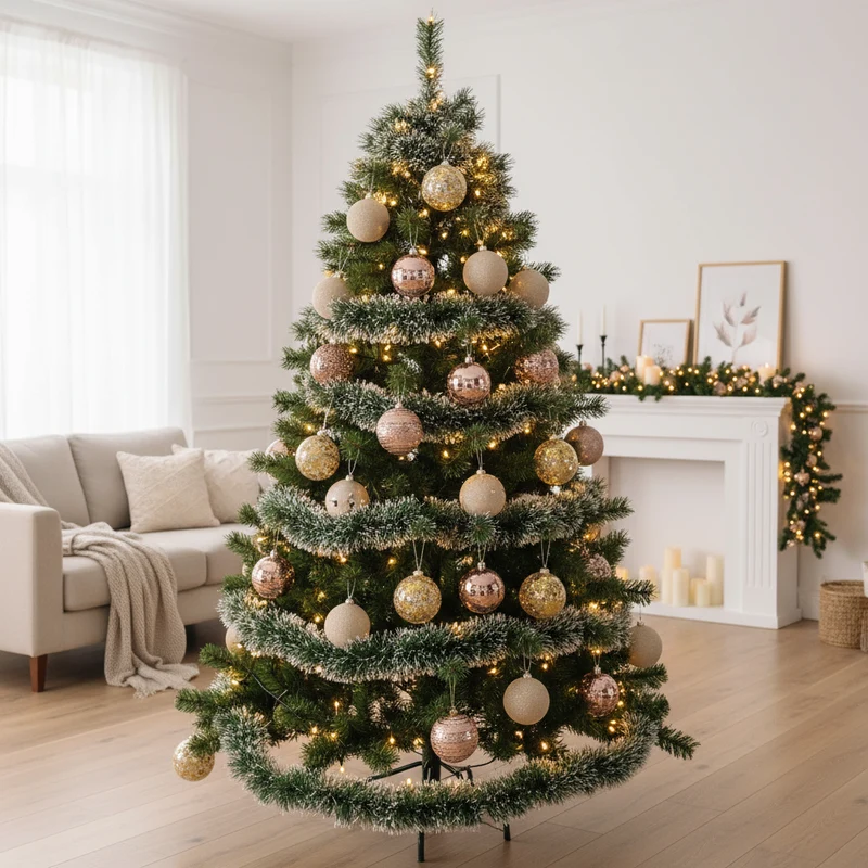 Eksklusive Julekugler i Luksuriøst Design, Holdbare & Festlige