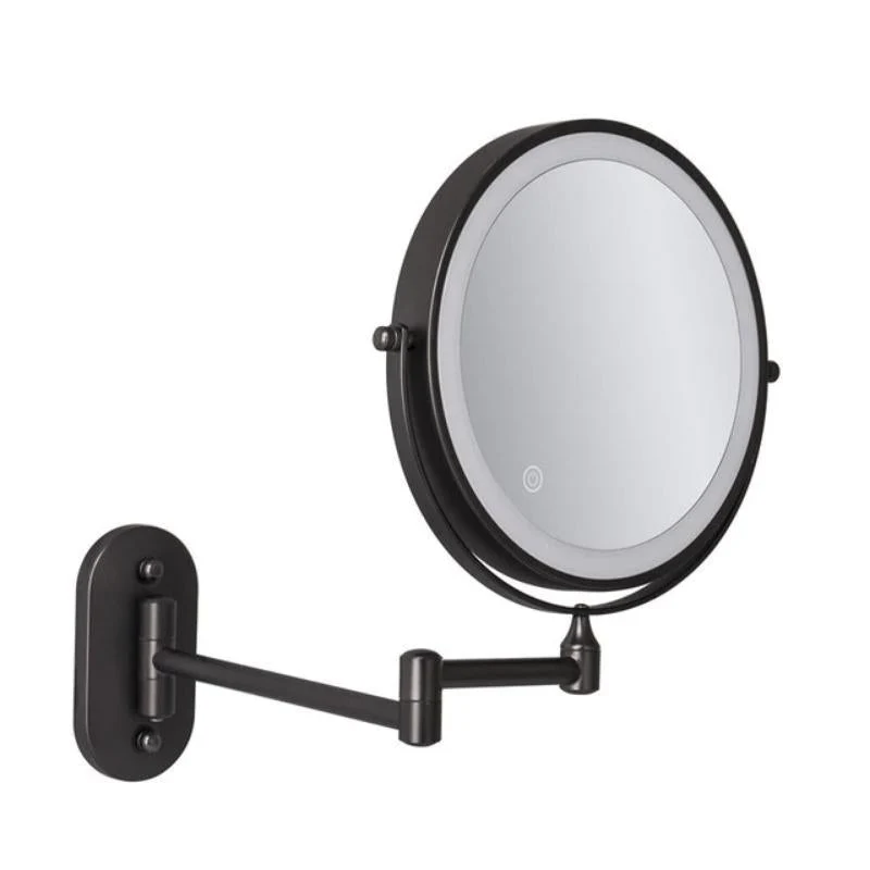 Genopladelig LED-makeup-spejl med præcis forstørrelse