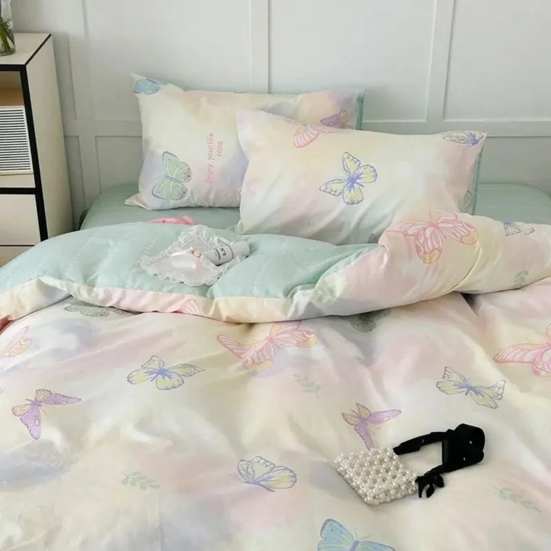 Blomster Sengetøjssæt i Polyester - Ultimativ Komfort