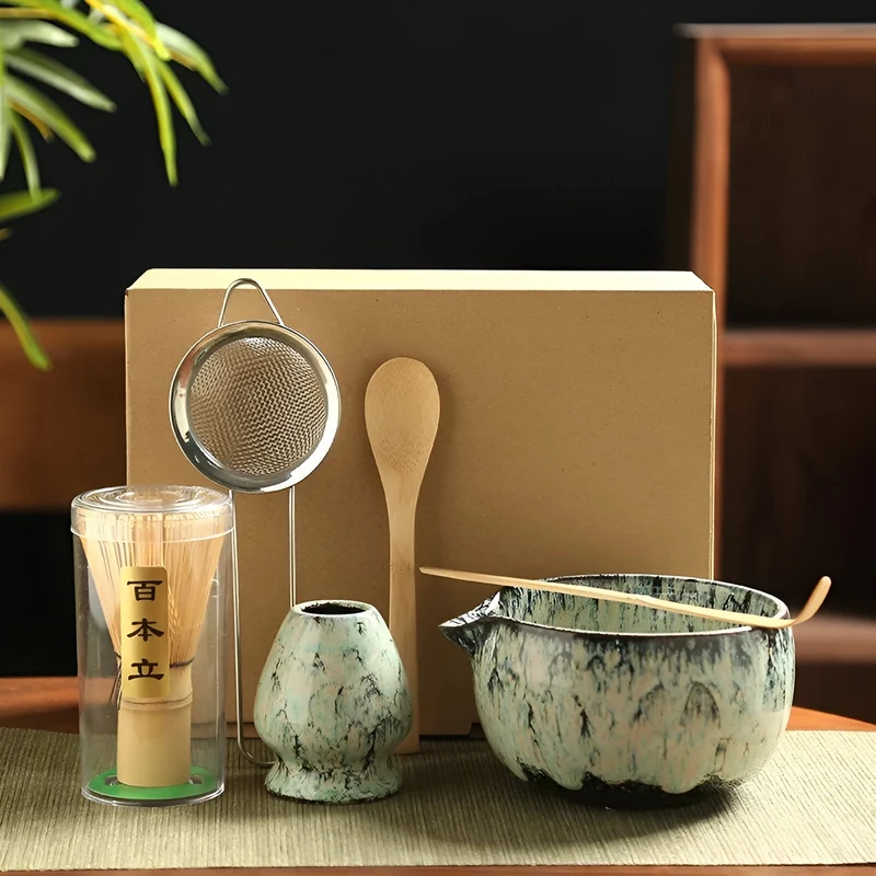 Autentisk Matcha Teesæt - Perfekt til Japansk Teeritual
