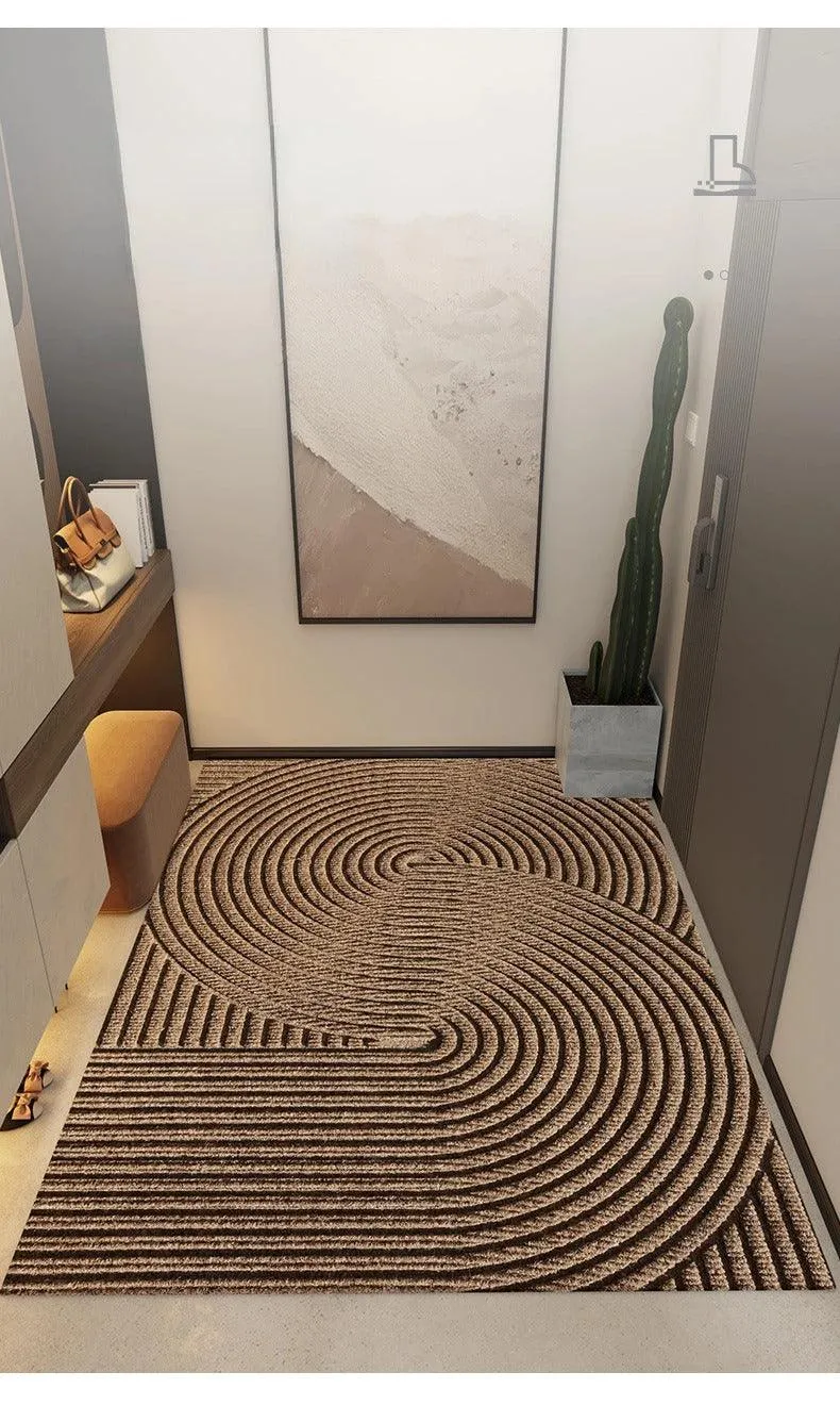 Skridsikker PVC-dørmåtte – Moderne design til indendørs og udendørs brug