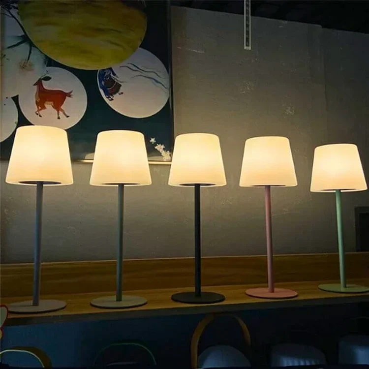 Trådløs LED-bordlampe med 16 farver - Stilfuld belysning
