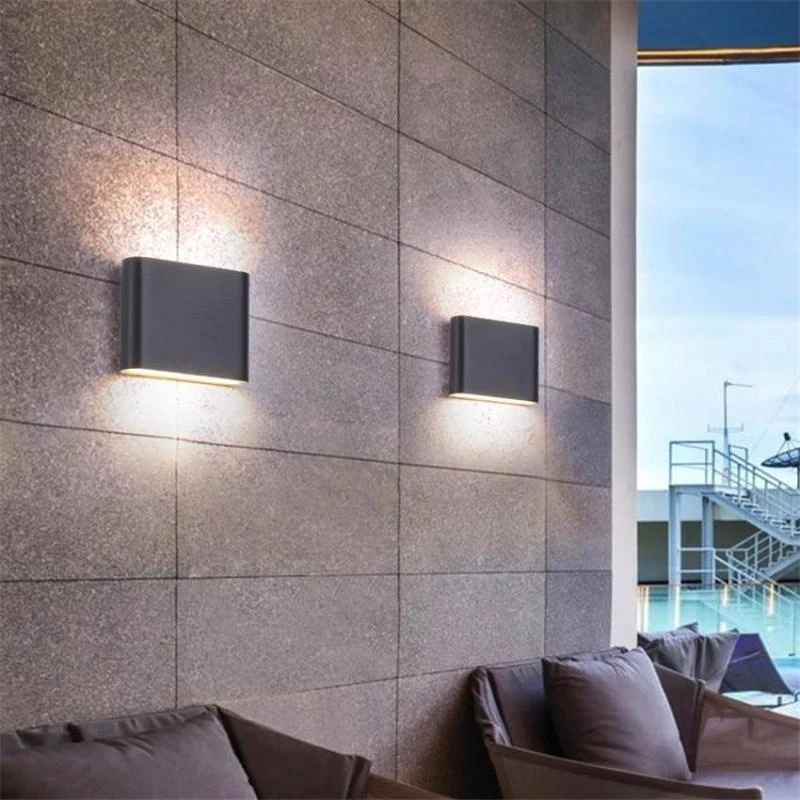 Elegant Udendørs LED Væglampe - Vandtæt & Energibesparende