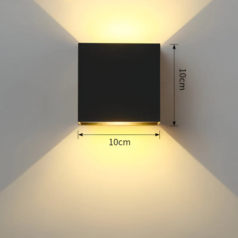 Elegant LED-væglampe med skandinavisk design og energieffektivitet