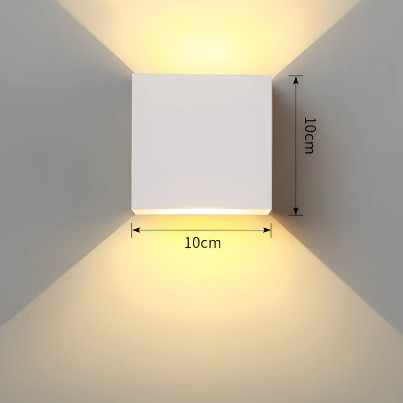 Elegant LED-væglampe med skandinavisk design og energieffektivitet