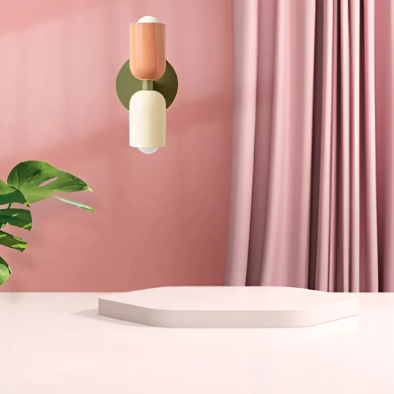 Moderne LED-væglampe med energieffektiv belysning