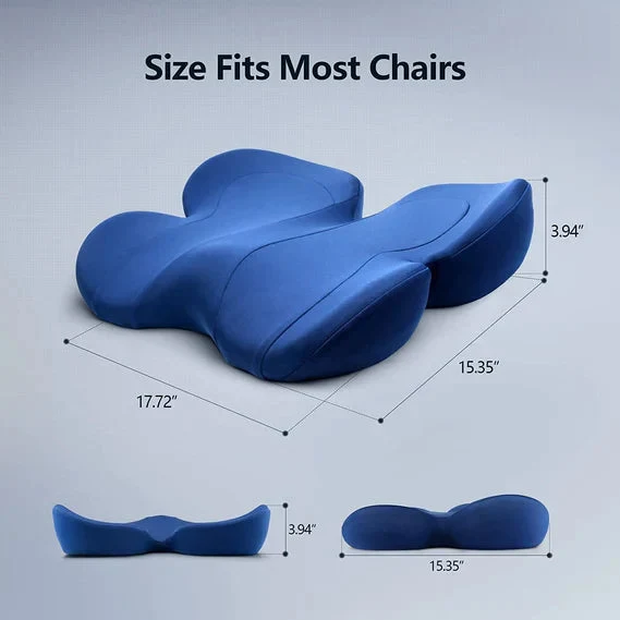 Ergonomisk Sædepude med Memory Skum for Optimal Siddestilling