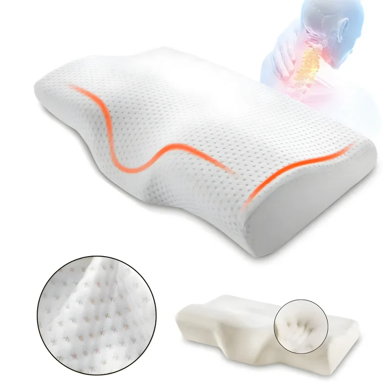 Ergonomisk Nakkepude i Memory Foam for Sund og Afslappet Søvn