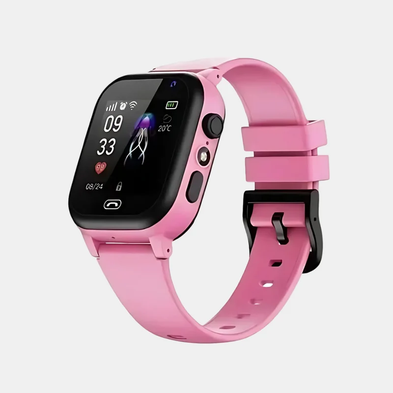 Vandtæt GPS Smartwatch til Børn med Videoopkald & Sikkerhed
