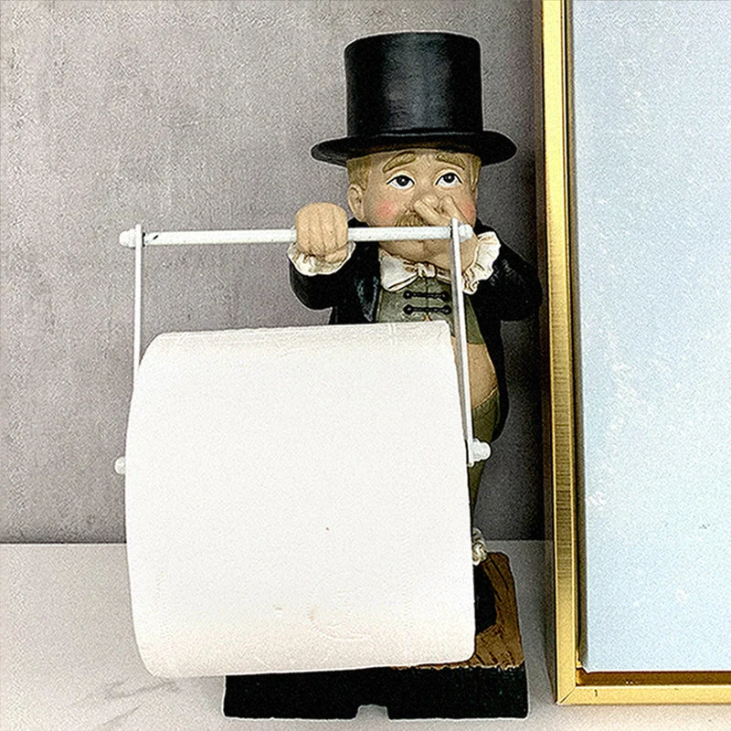 Kreativ Køkkenrulleholder med Stilfuldt Design til Dit Hjem