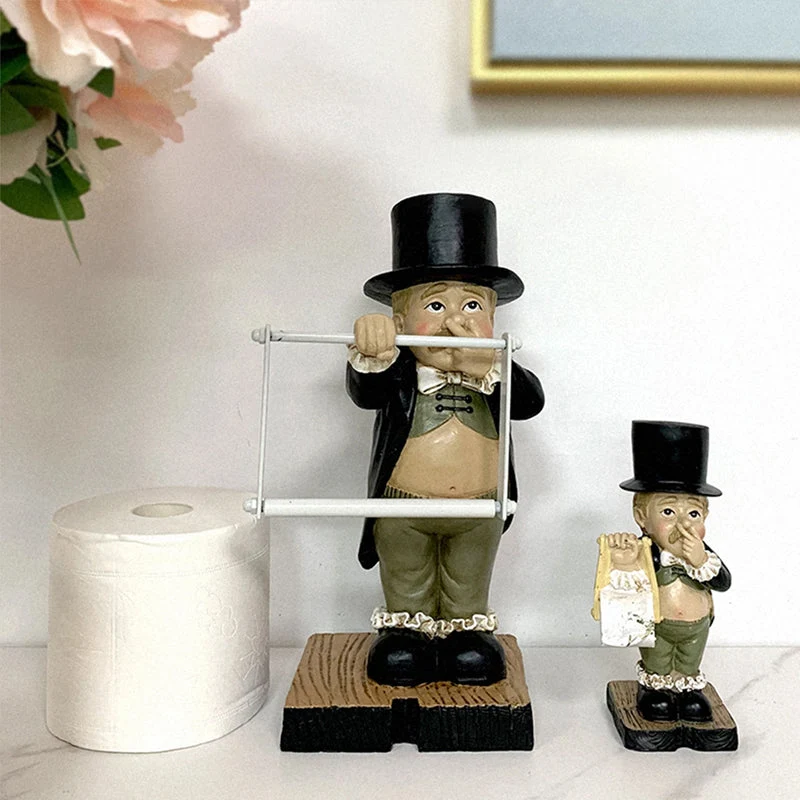 Kreativ Køkkenrulleholder med Stilfuldt Design til Dit Hjem