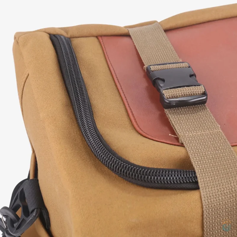 120L Eventyrtaske i Canvas med Fleksibel Opbevaring