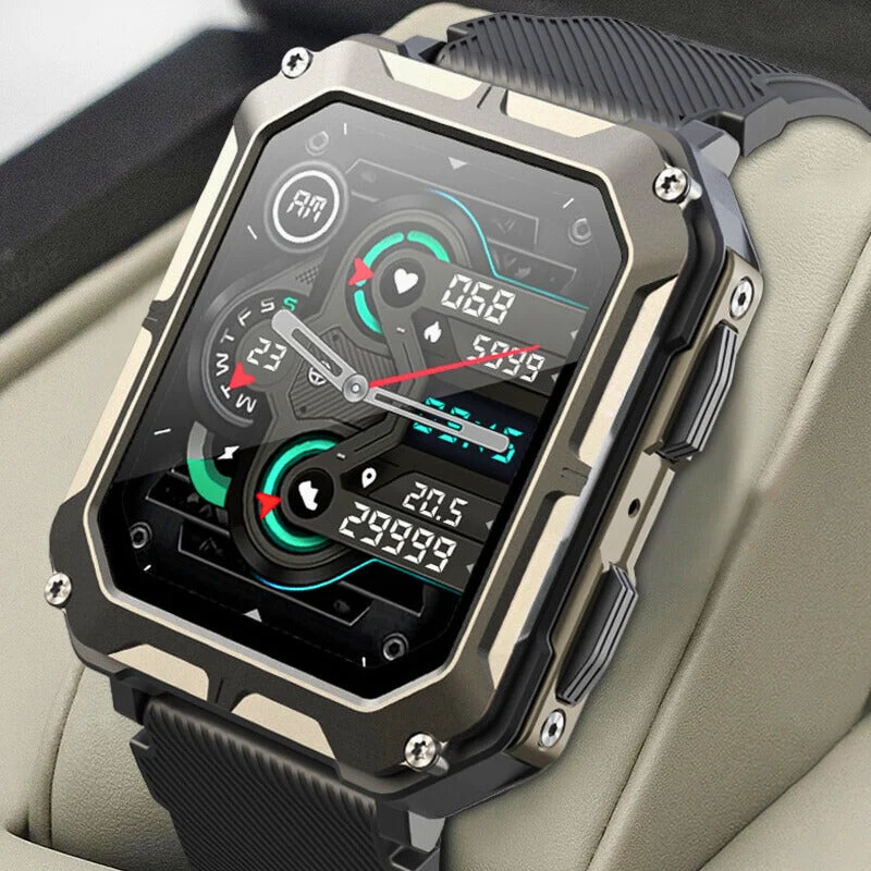 Smartwatch med Lang Batterilevetid og Robust Design