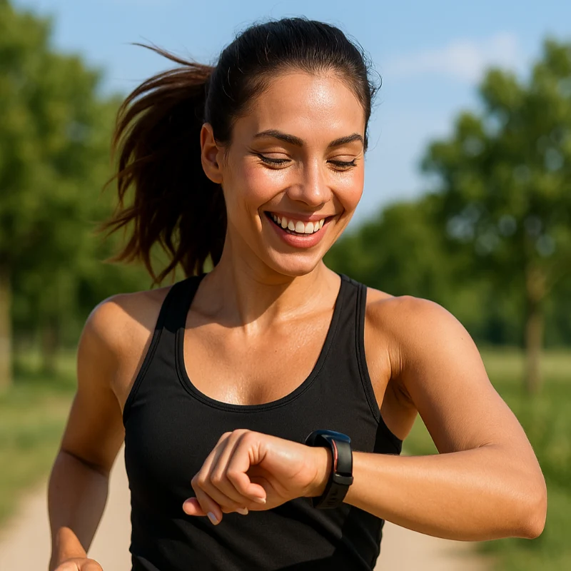 Elegant Letvægts-Smartwatch med Sundhedsovervågning