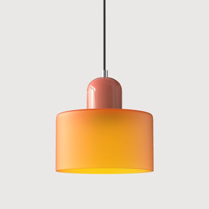 Stilfuld Glaspendel Lampe med Blød Stemningsbelysning