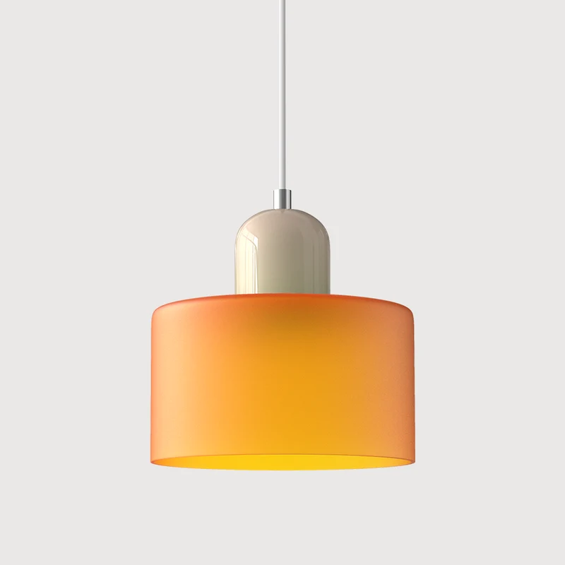 Stilfuld Glaspendel Lampe med Blød Stemningsbelysning