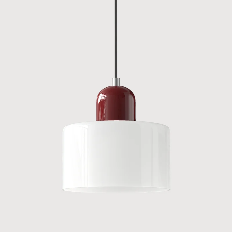 Stilfuld Glaspendel Lampe med Blød Stemningsbelysning