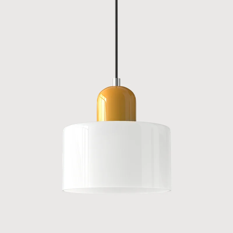 Stilfuld Glaspendel Lampe med Blød Stemningsbelysning