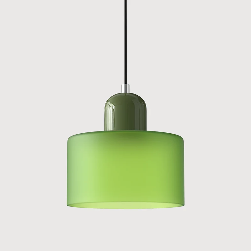 Stilfuld Glaspendel Lampe med Blød Stemningsbelysning