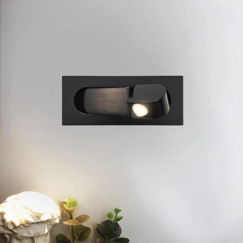 Justerbar LED Sengelampe med Pladsbesparende Design