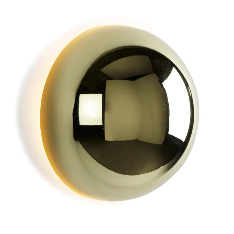 Rund Væglampe med Nordisk Design og Blødt LED-Lys
