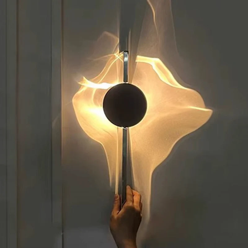 Energibesparende Væglampe med Eksklusivt Design