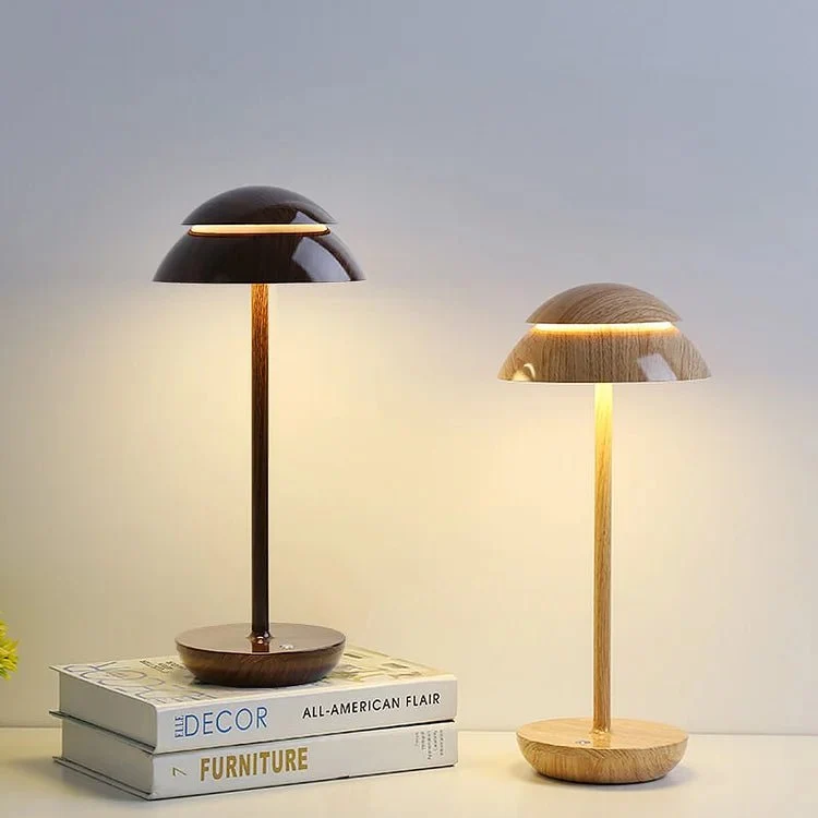 Elegant Trådløs Lampe med Justerbart Varmt Lys
