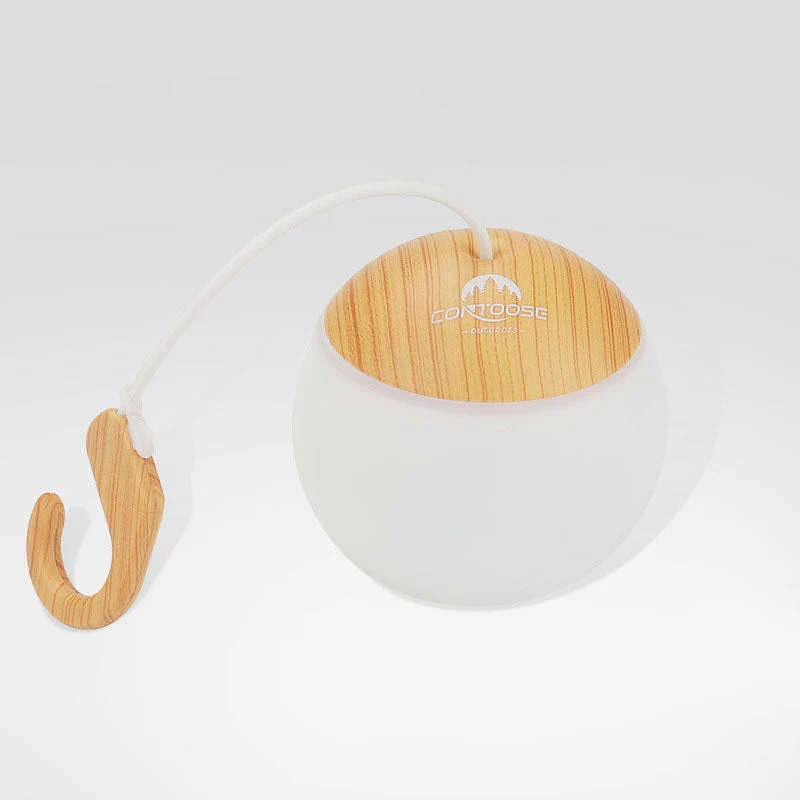 Bærbar LED Campinglampe med Justerbar Lysstyrke og USB